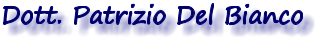 Dott. Patrizio Del Bianco